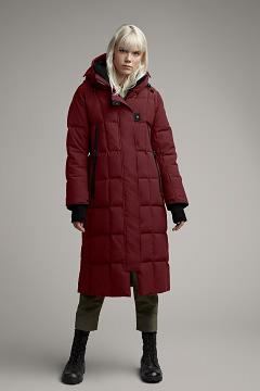 Chamarras Canada Goose Mujer México - Elmwood Abrigos Rojos ZS5680243